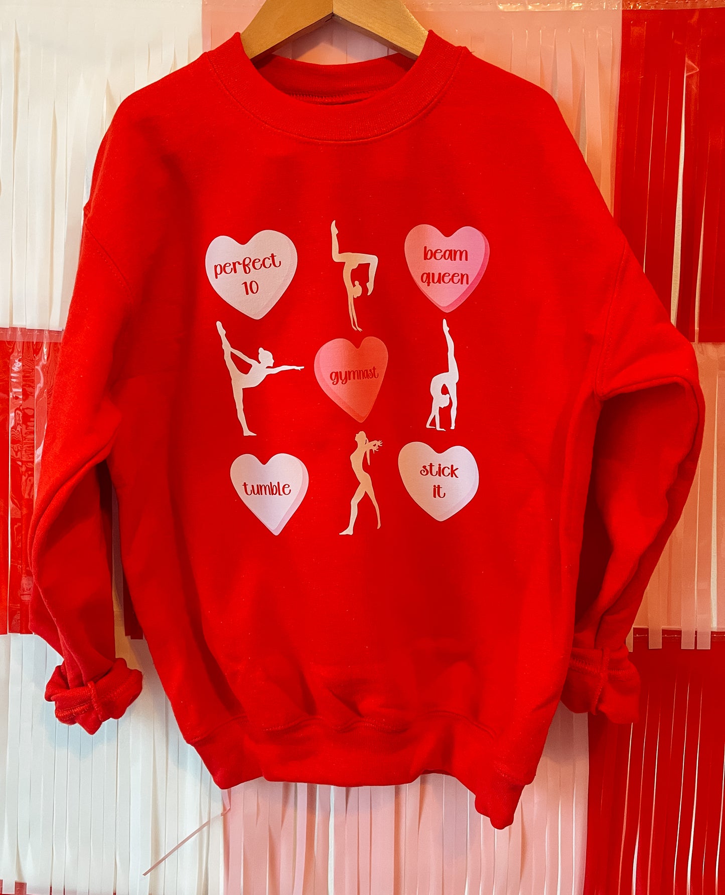Gymnastics Valentine's Shirt
