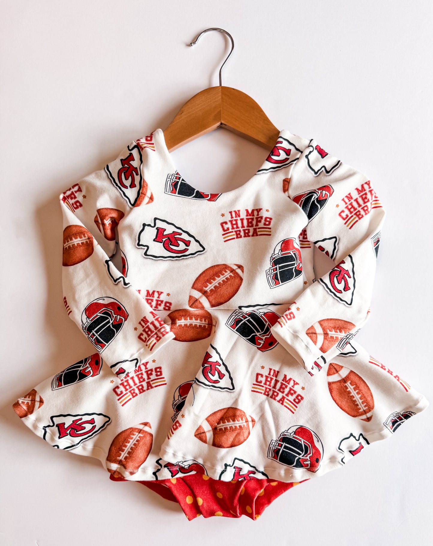 Baby Girl's Chiefs Era Outfit