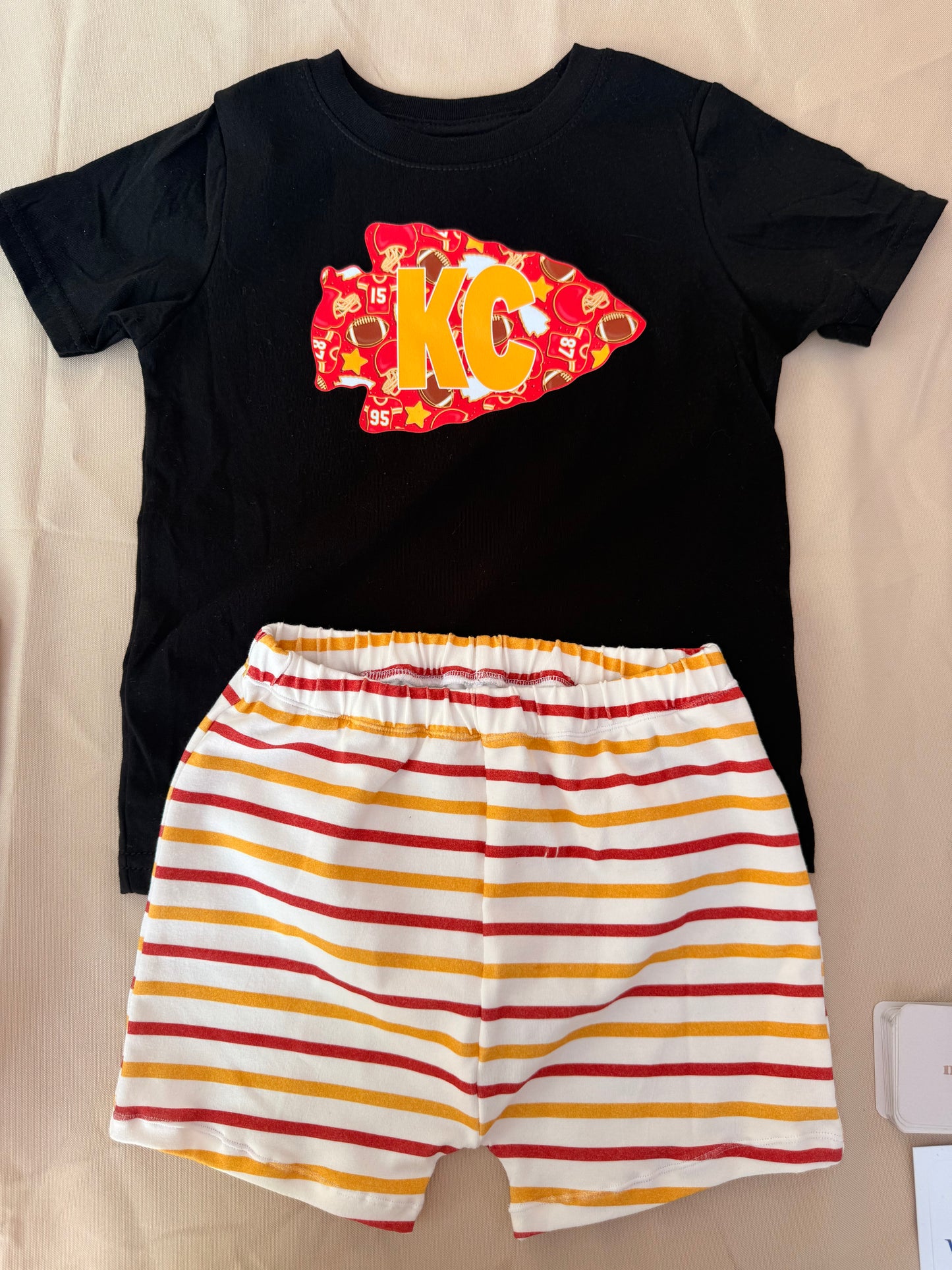 Boy's KC Chiefs Outfit