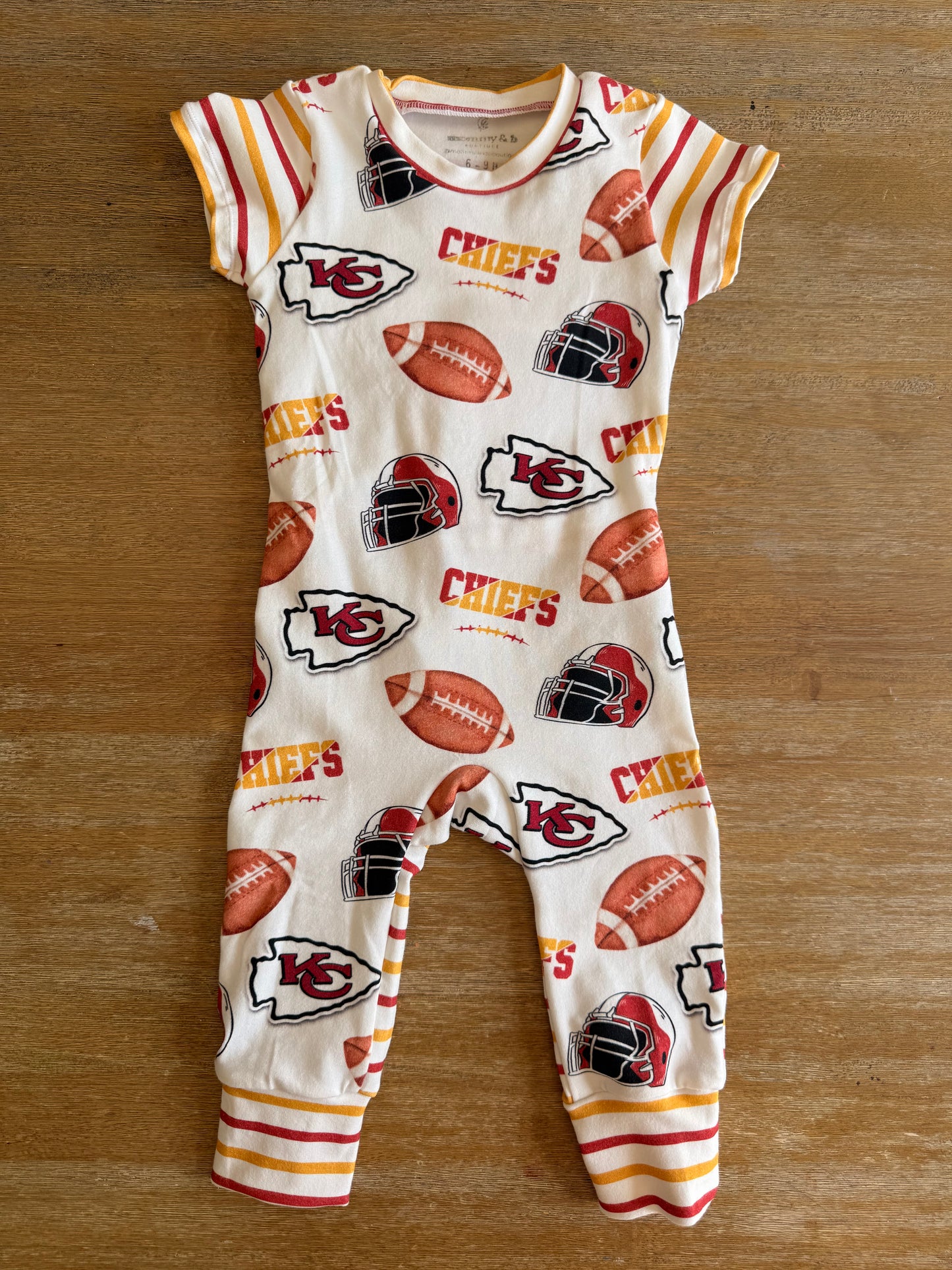 Chiefs Baby Romper