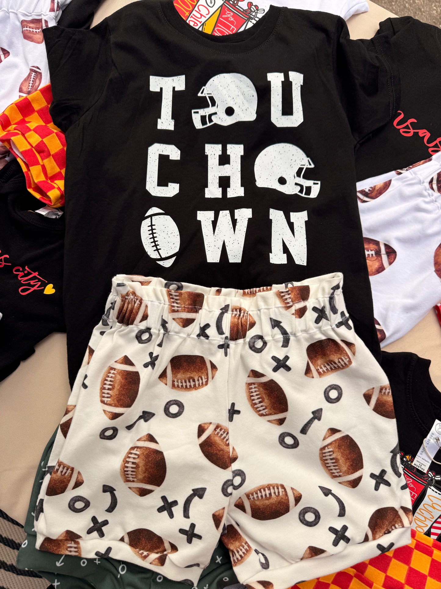 Girl's Touchdown Football Outfit