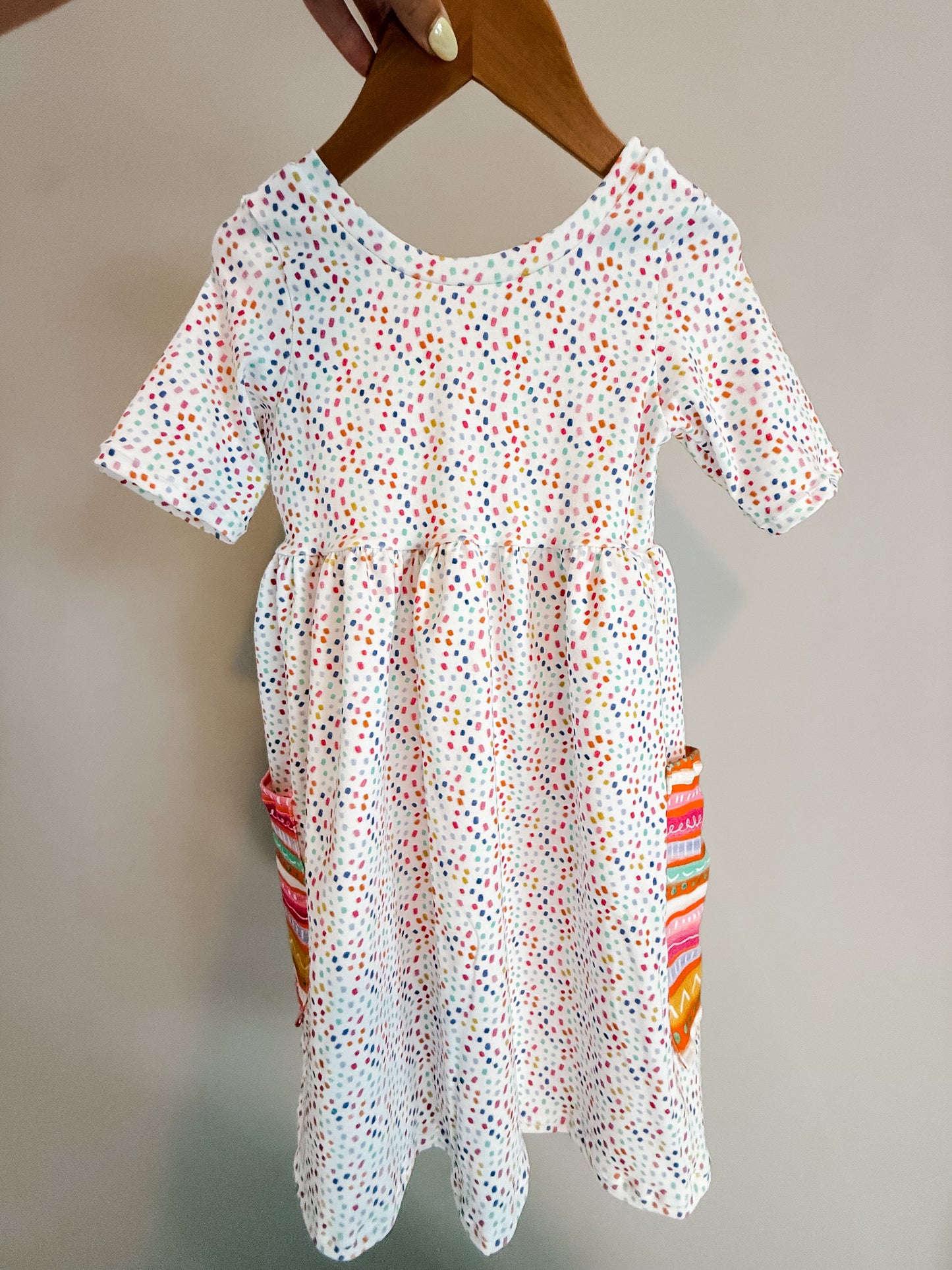 Polka Dot School Dress