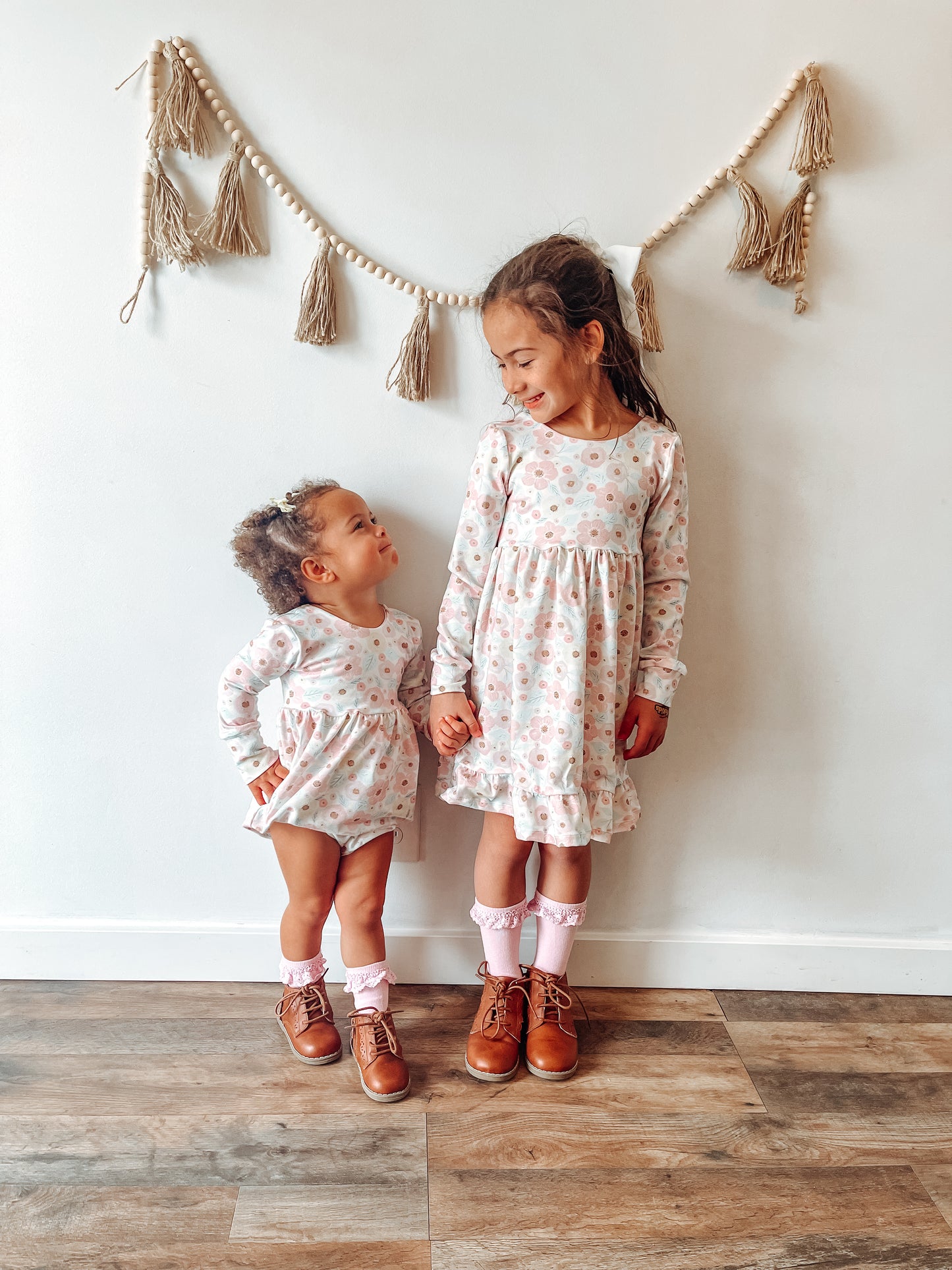 Baby Girl's Spring Floral Romper