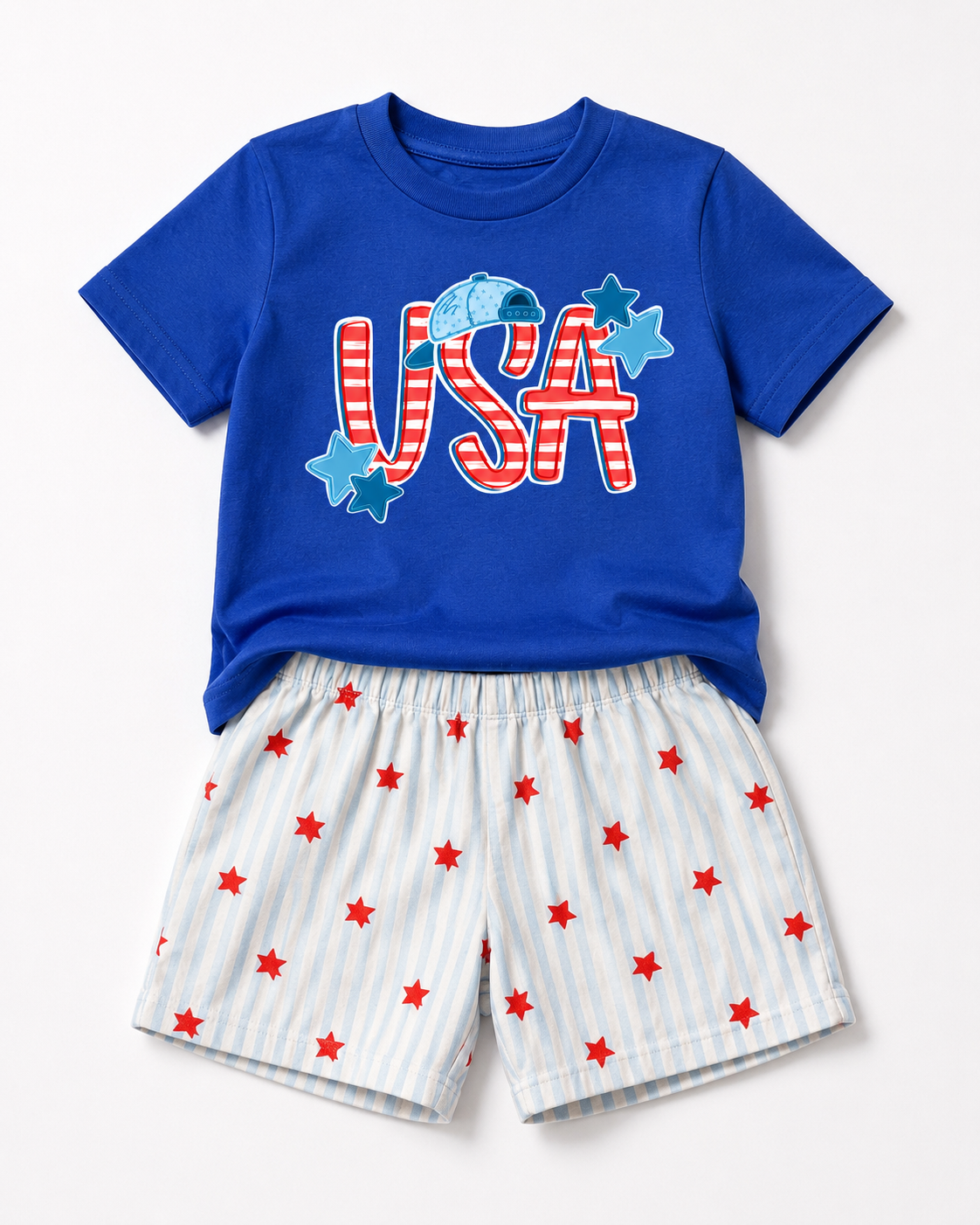 Boy's USA Stars Outfit