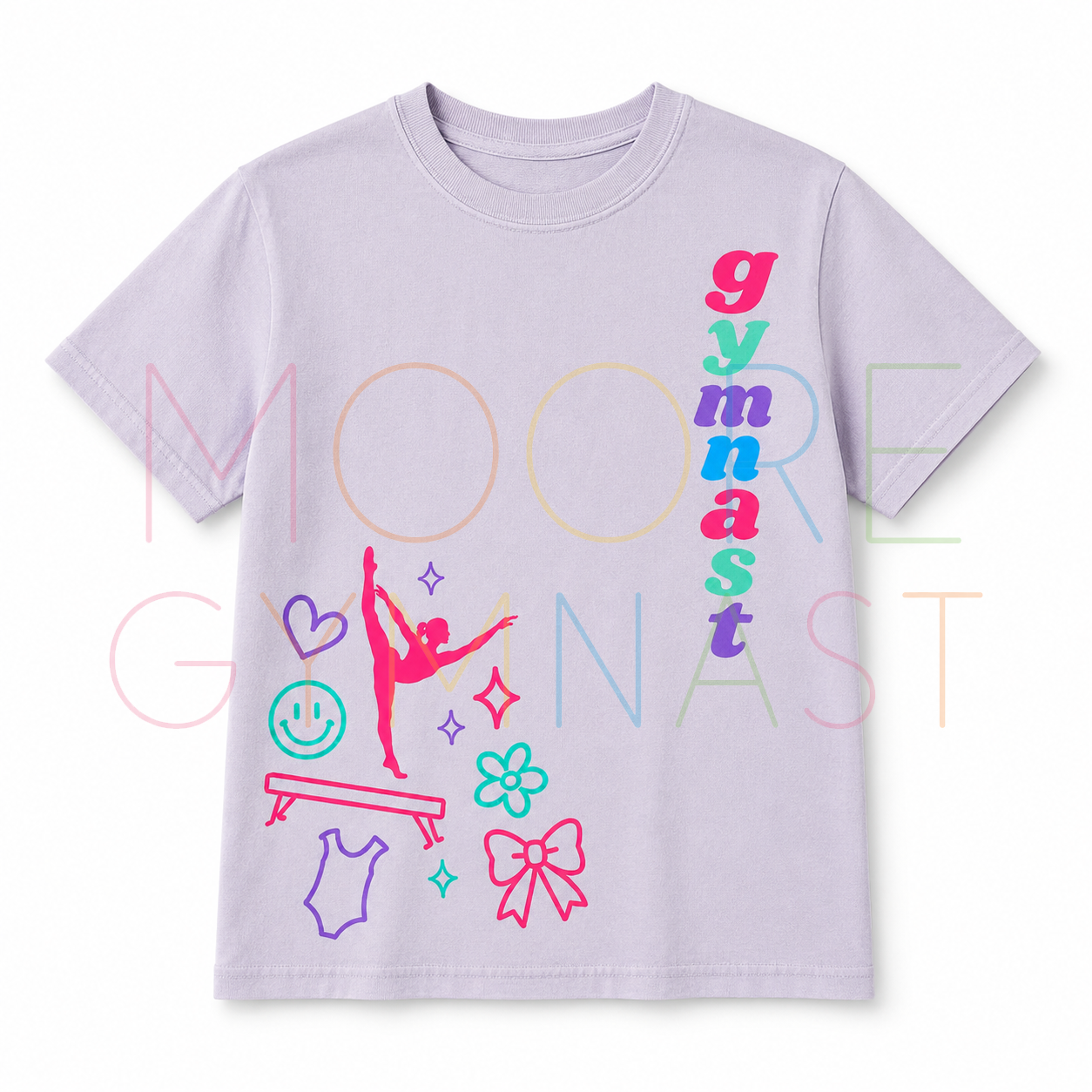 Retro Gymnastics Graphic Tee