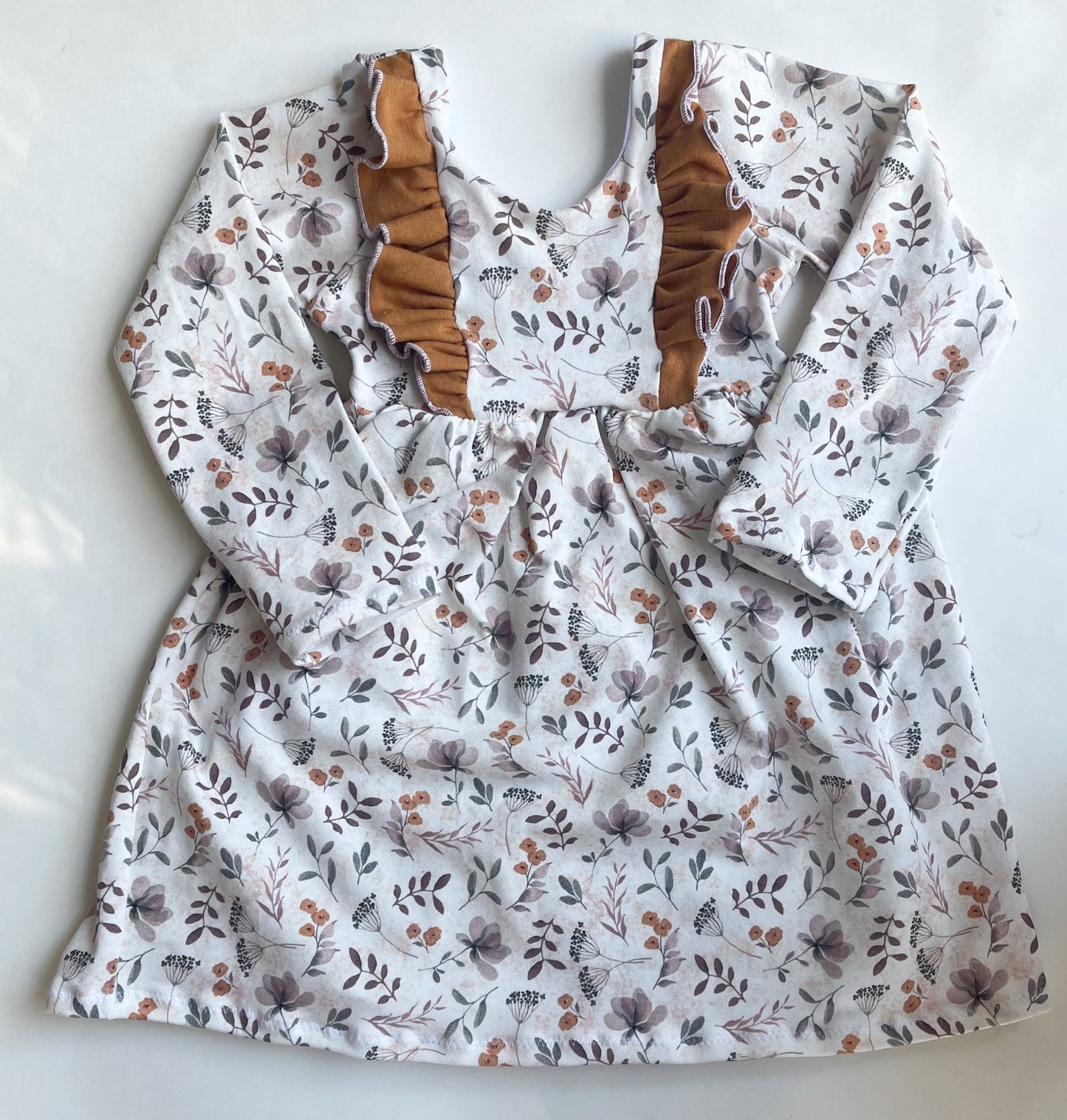 RTS Ruffle Dress - Mommy&BBoutique