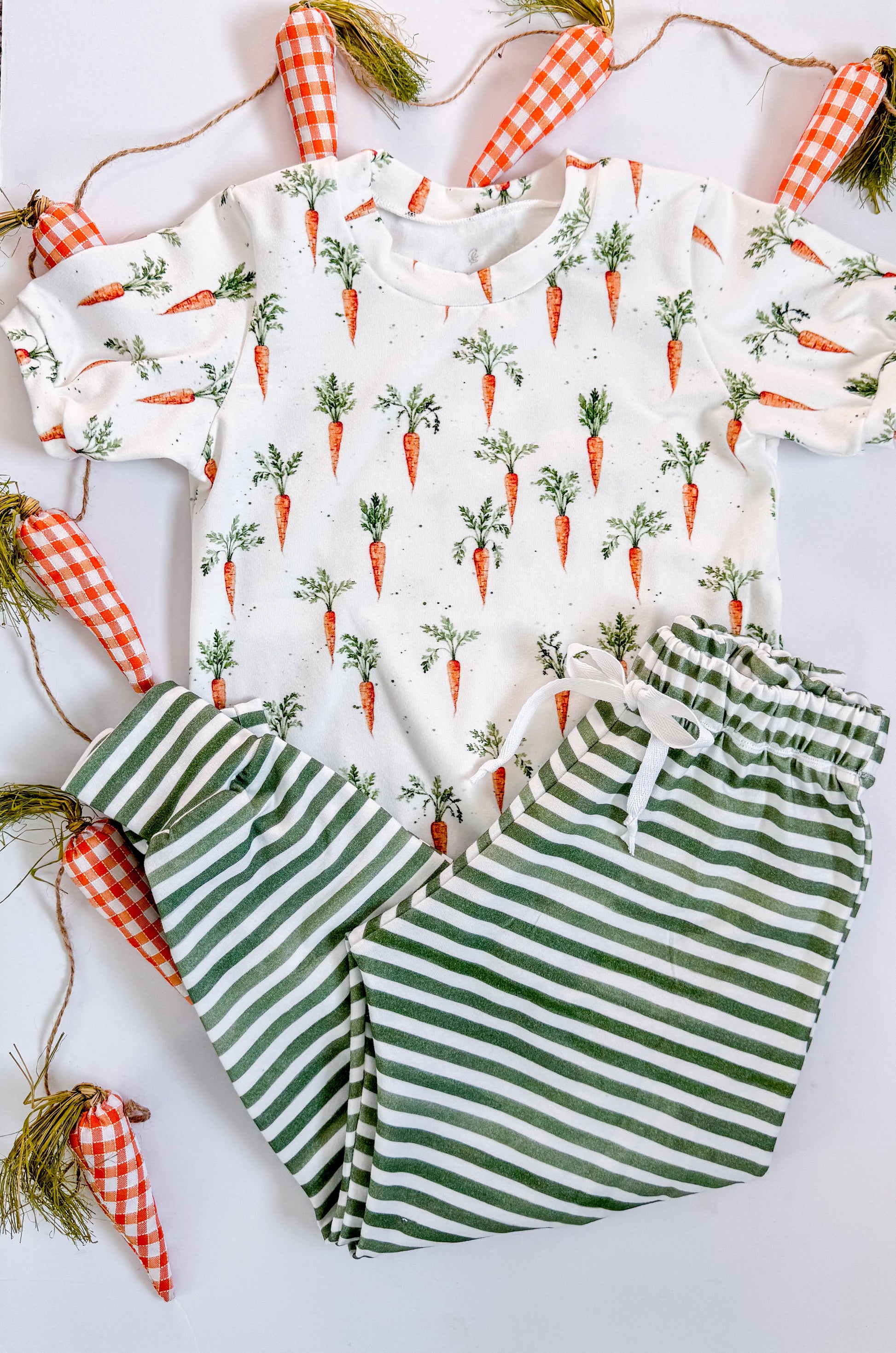 Boy's Easter Carrots Outfit — boys Easter spring outfit from Moore Minis