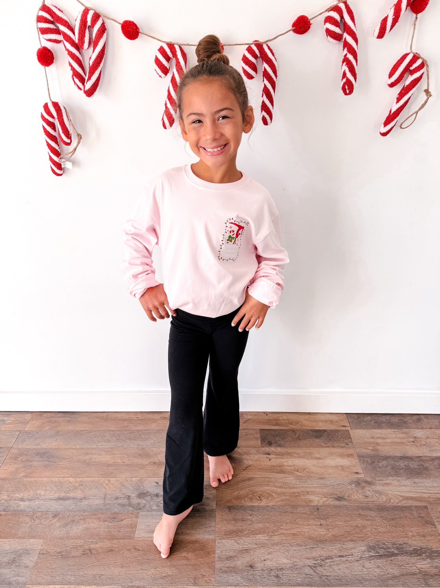 Gymnastics Pinkmas Long Sleeve