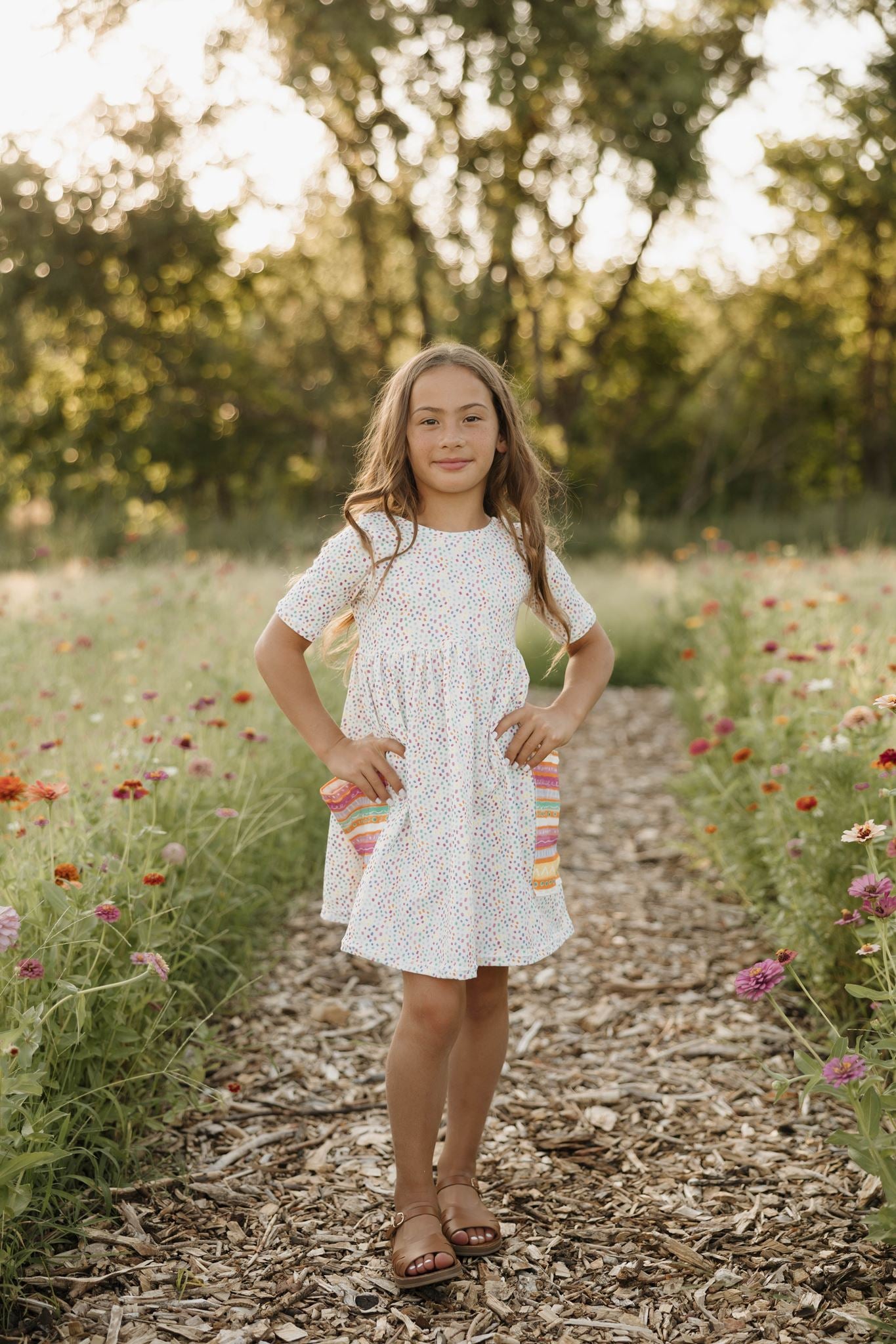 Polka Dot School Dress