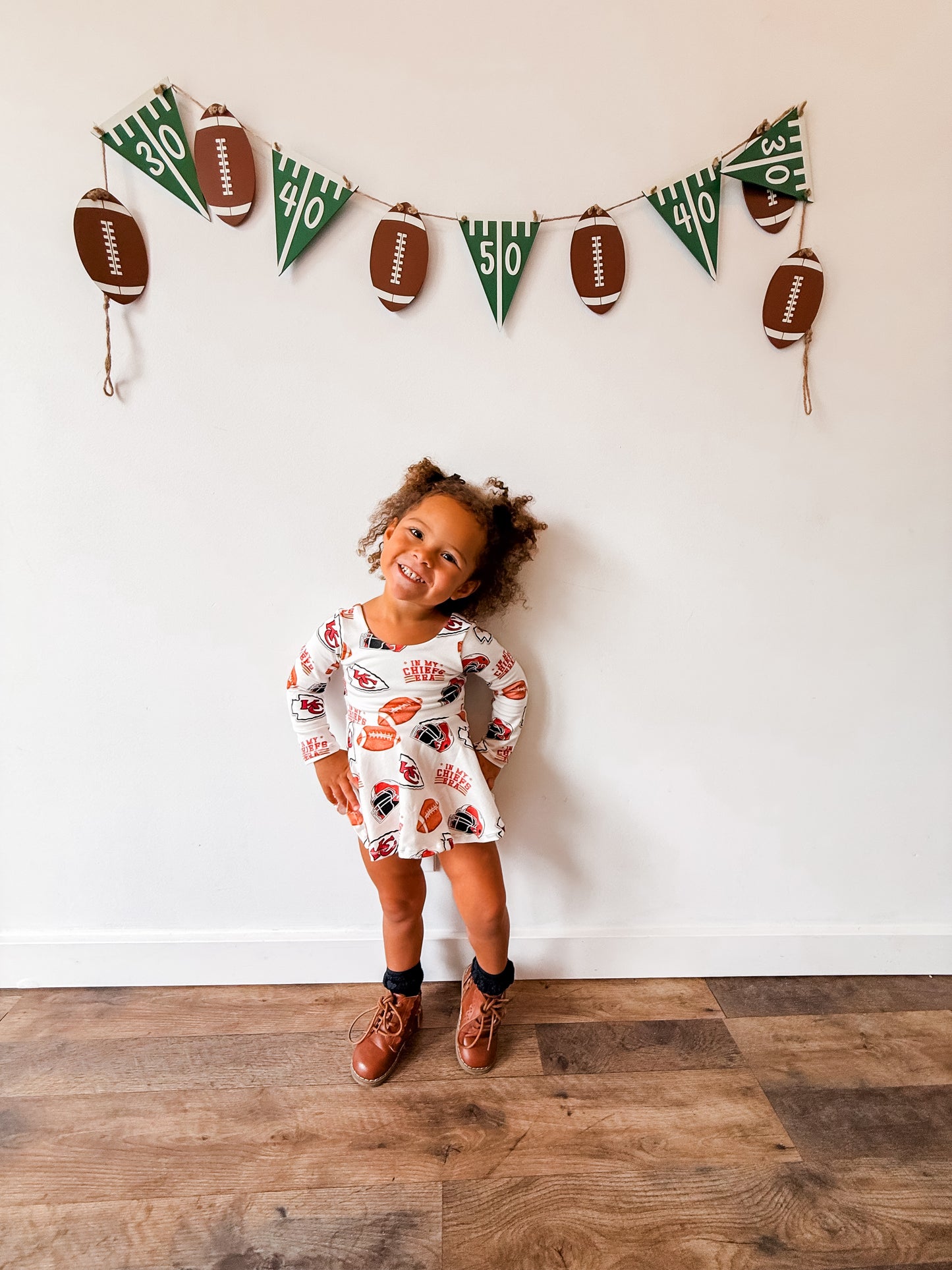 Baby Girl's Chiefs Era Outfit