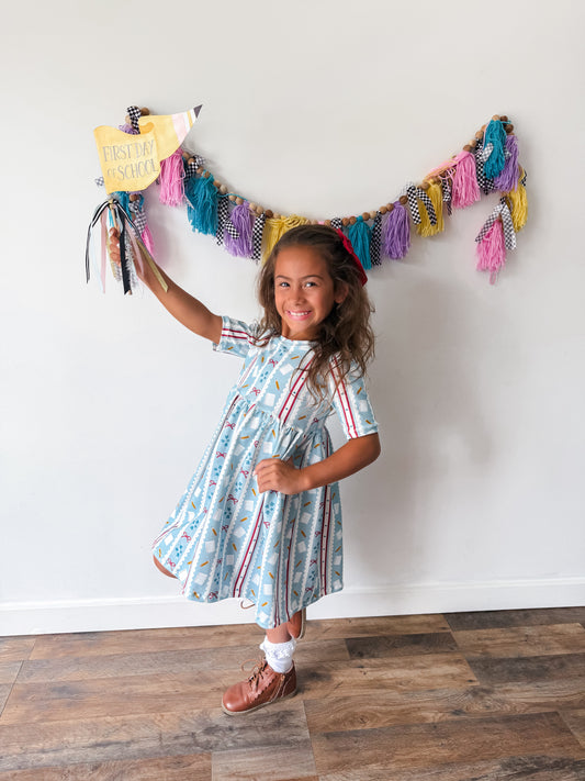 Back to School Girl's Dress