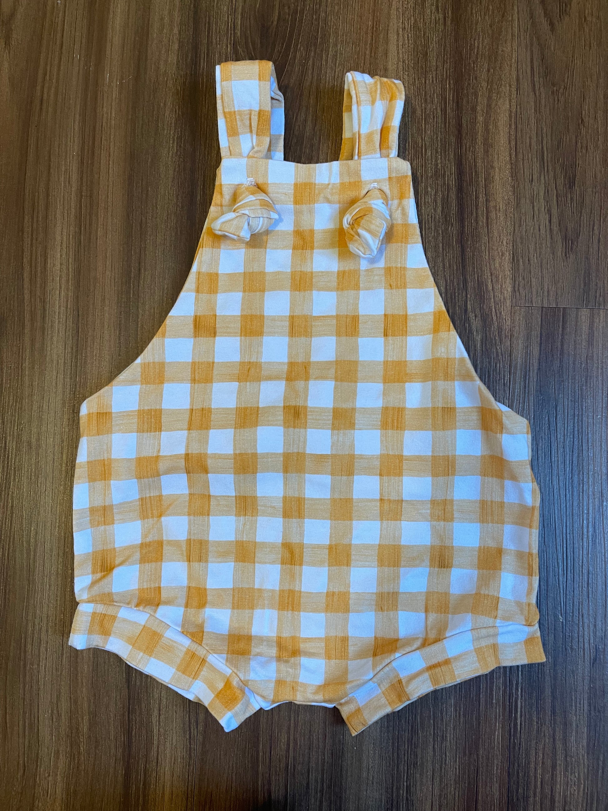 RTS Orange Gingham Knottyalls