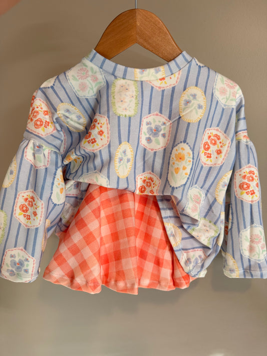 Girly Floral Back to School Outfit