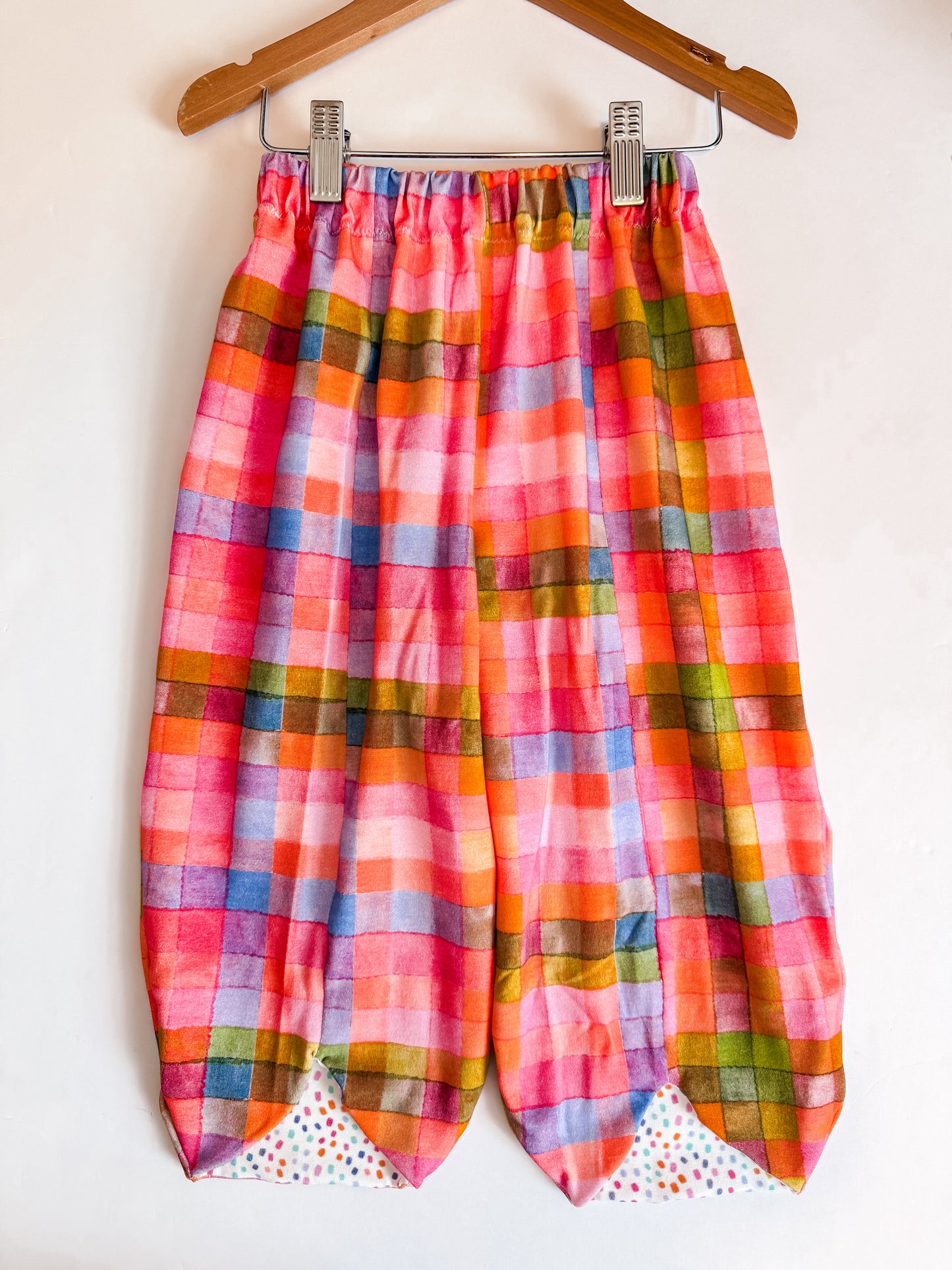 Girl's Back to School Plaid Outfit