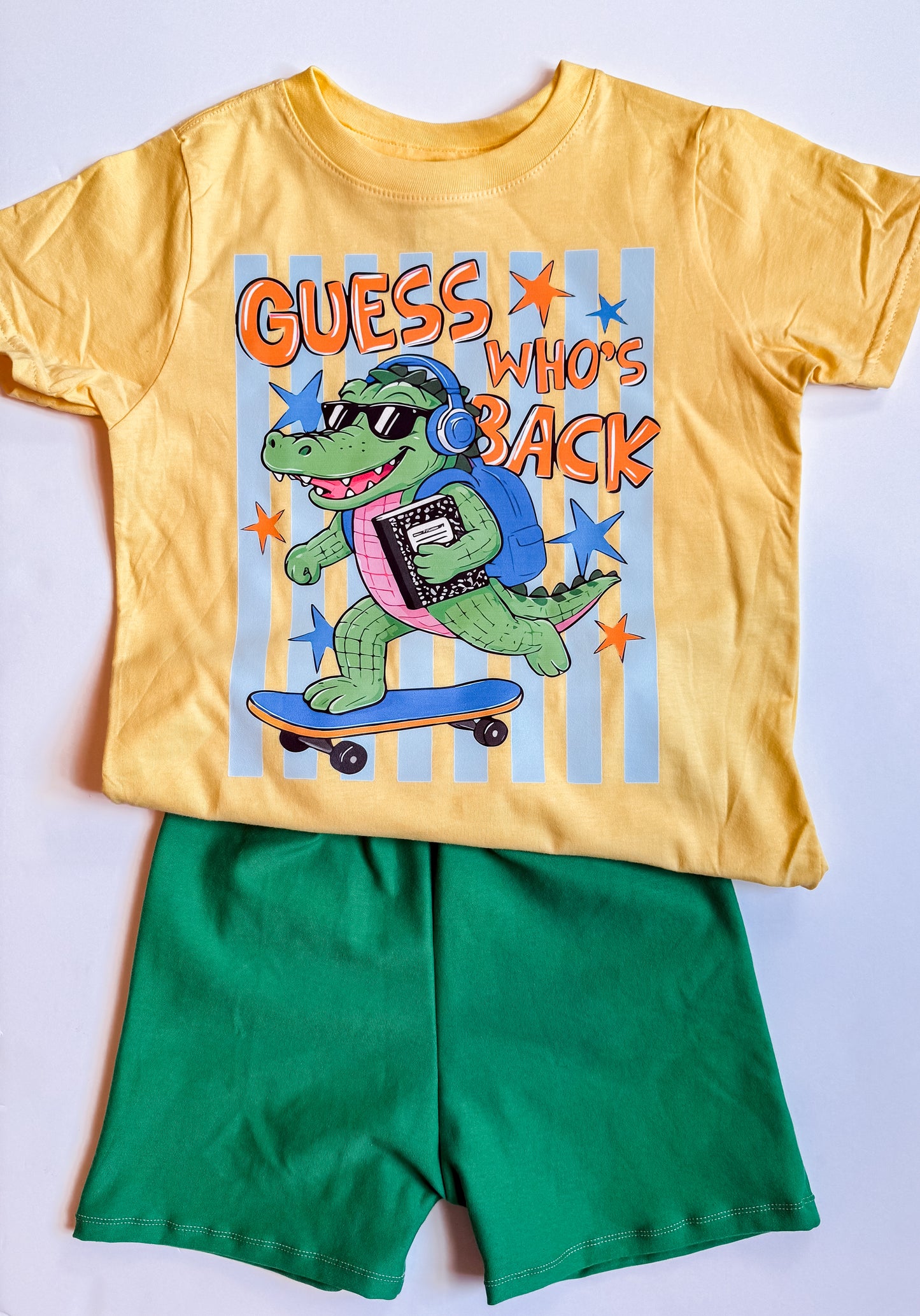 Boy's Guess Who's Back to School Tee