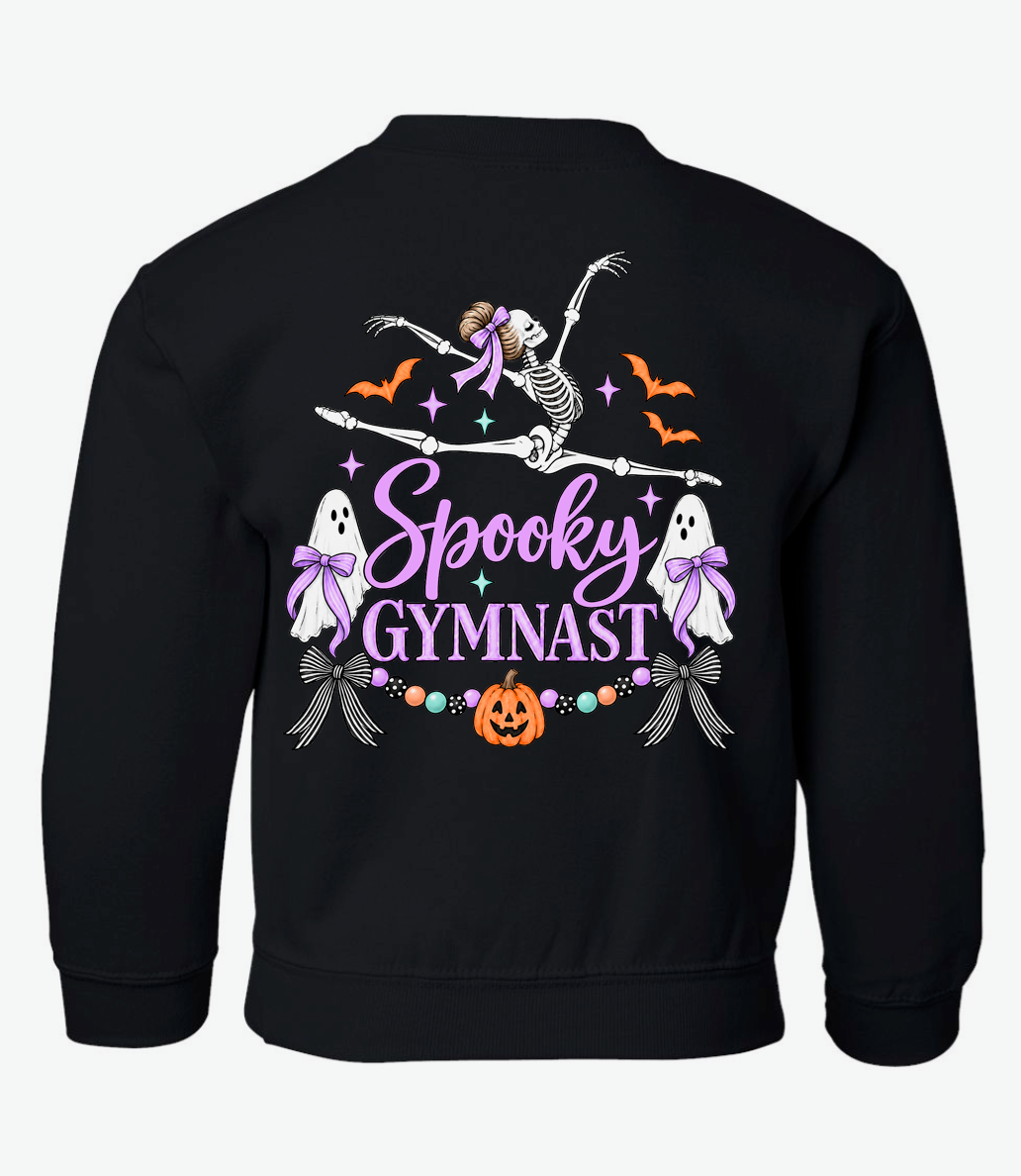 Spooky Gymnast Halloween Sweater