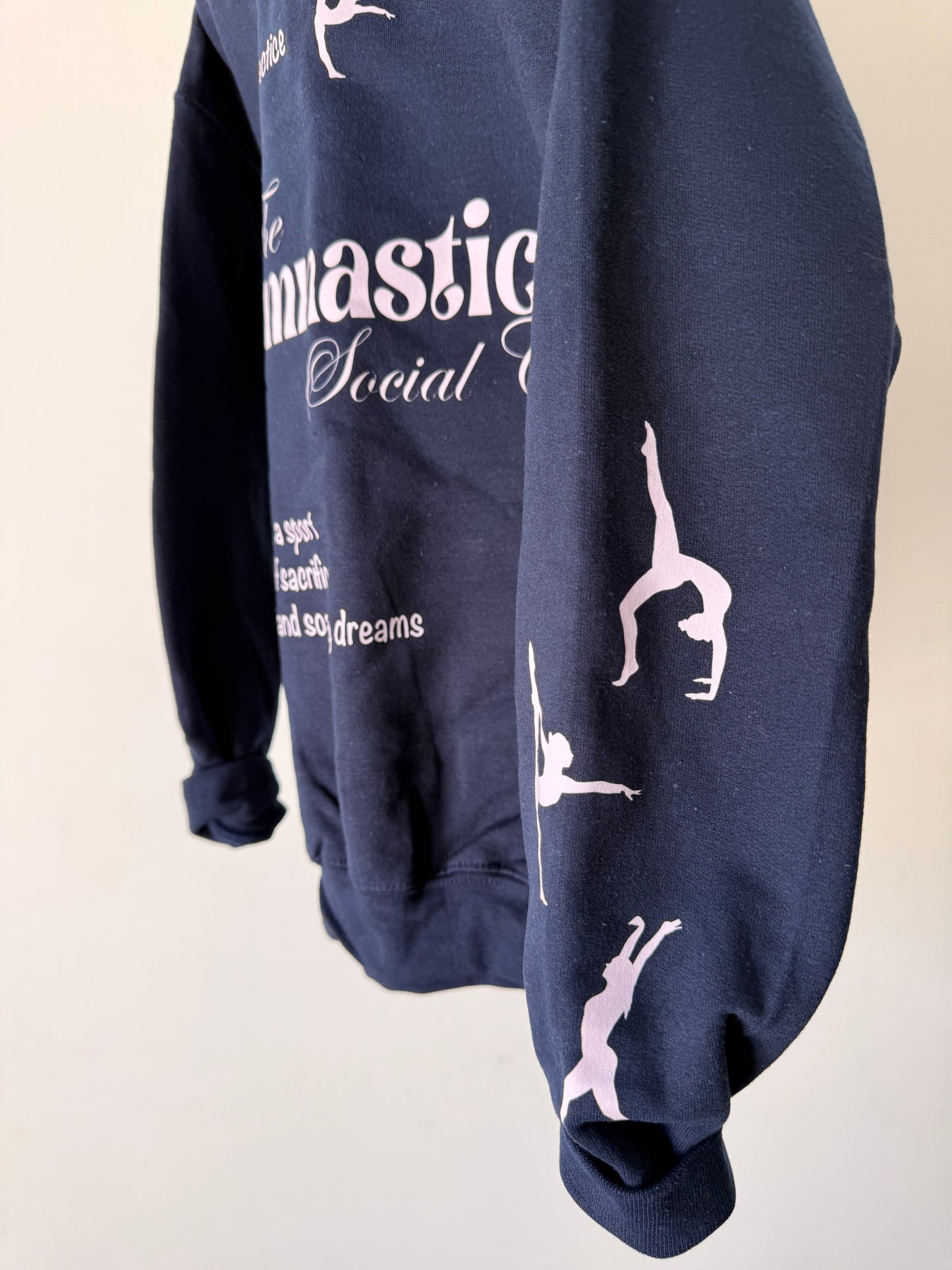 Girls Gymnastics Sweatshirt | Gymnastics Social Club Crewneck