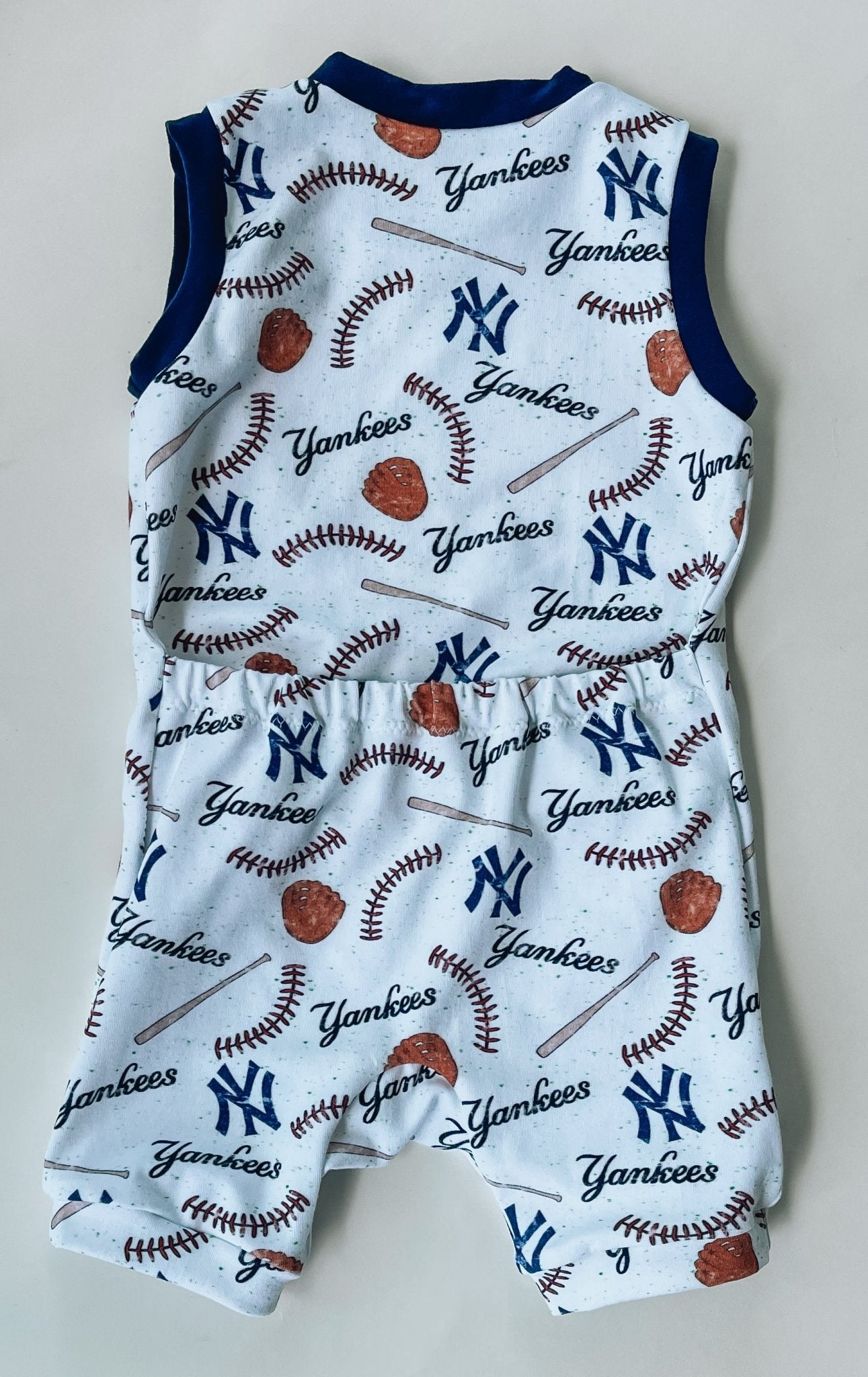 Baby NY Yankees Romper - Mommy&BBoutique