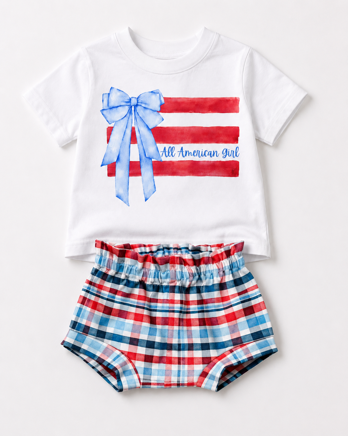 Baby Girl's All American Girl Outfit