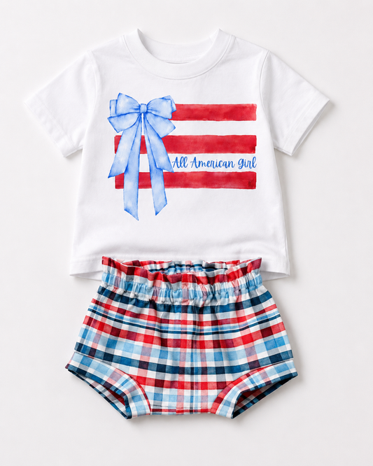 Baby Girl's All American Girl Outfit