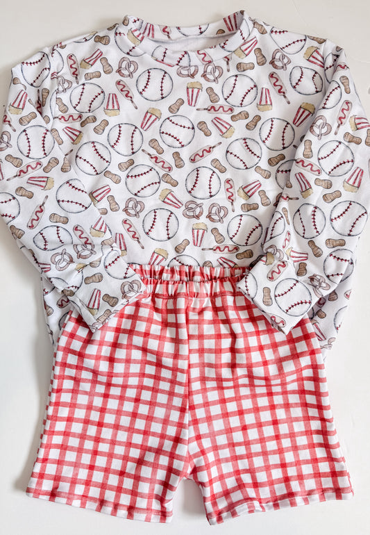 Boy's Baseball Game Day Outfit