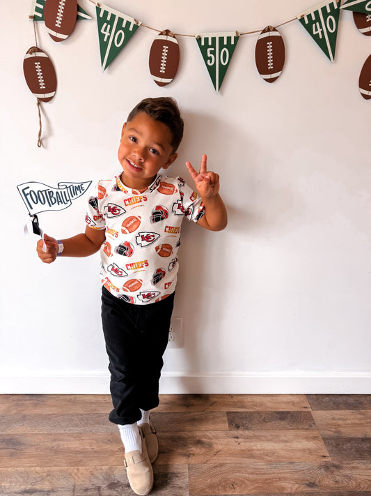 Boy's Chiefs Top