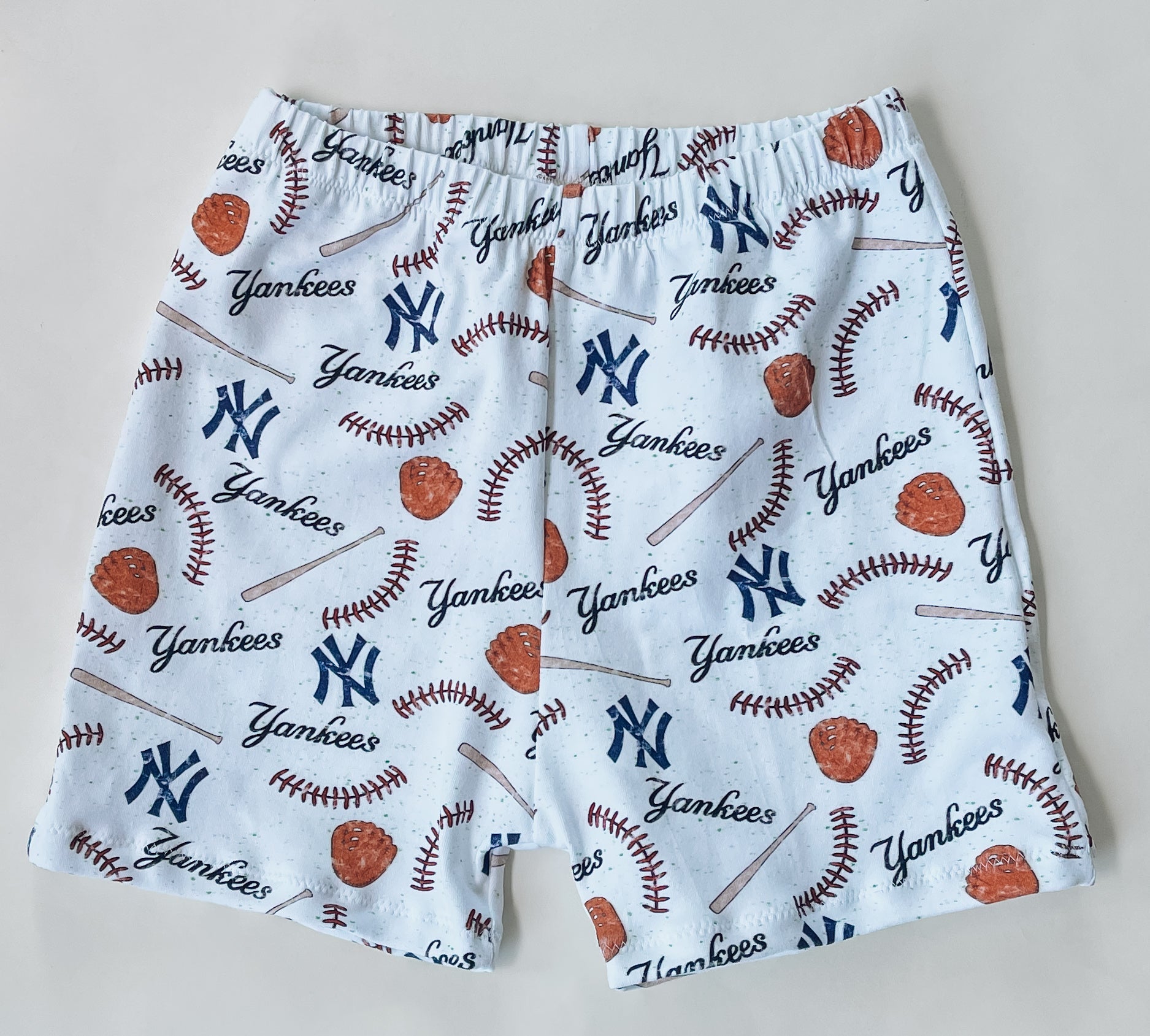 Boy's NY Yankees Shorts - Mommy&BBoutique