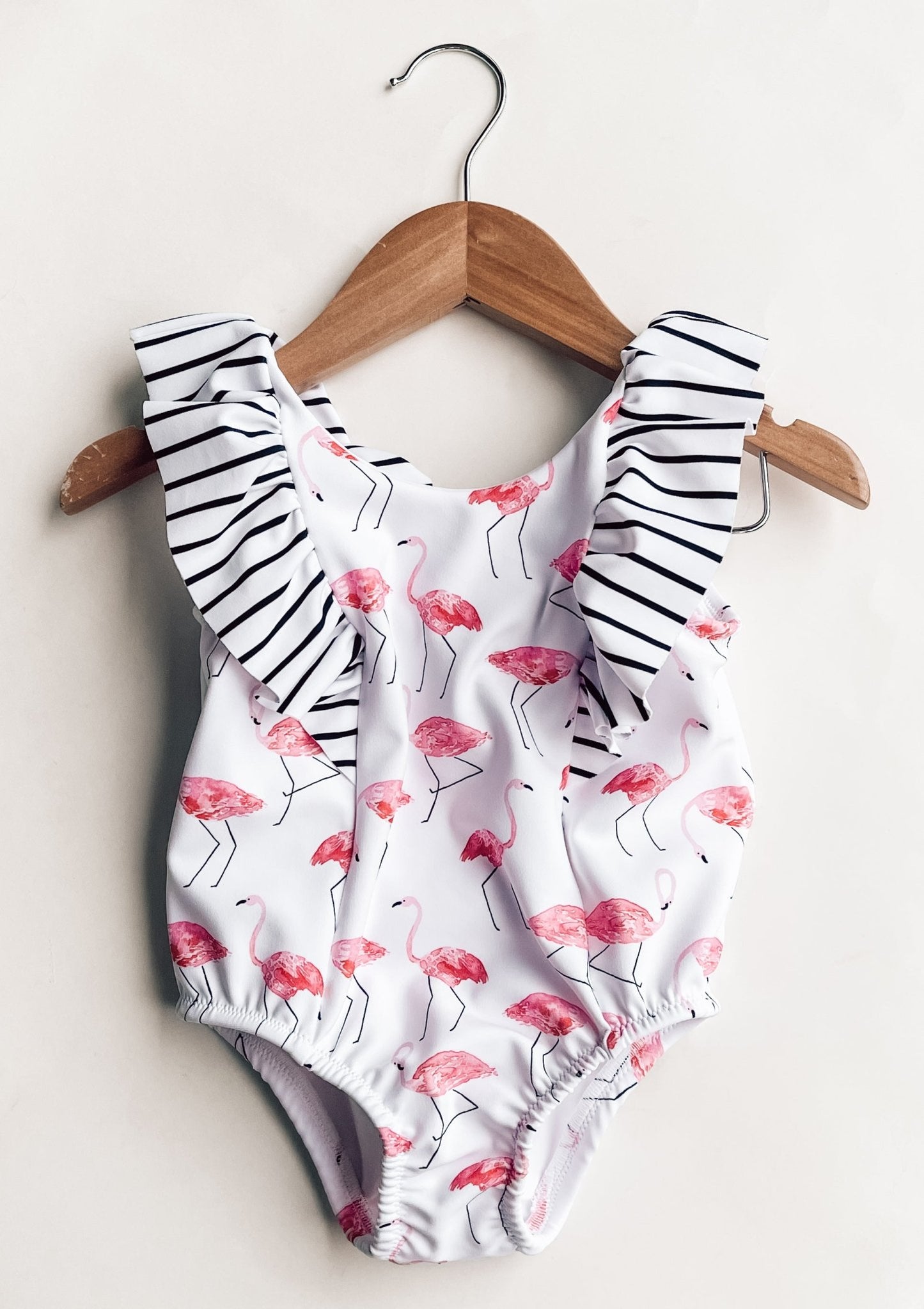 Girl's Flamingo Swim - Mommy&BBoutique