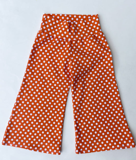 Halloween Polka Dot Bottoms (Ready to Ship) - Mommy&BBoutique