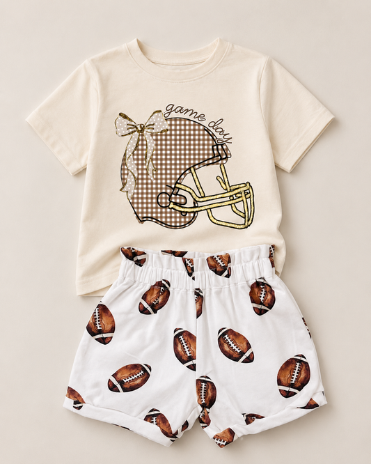 Girl's Football Game Day Outfit