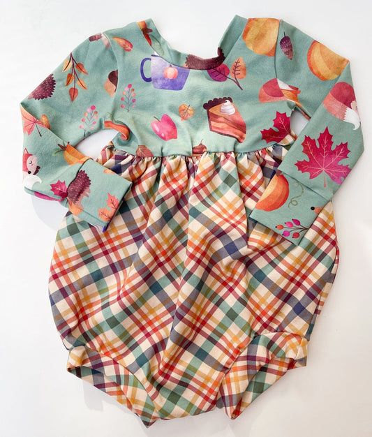 RTS Fall Romper - Mommy&BBoutique