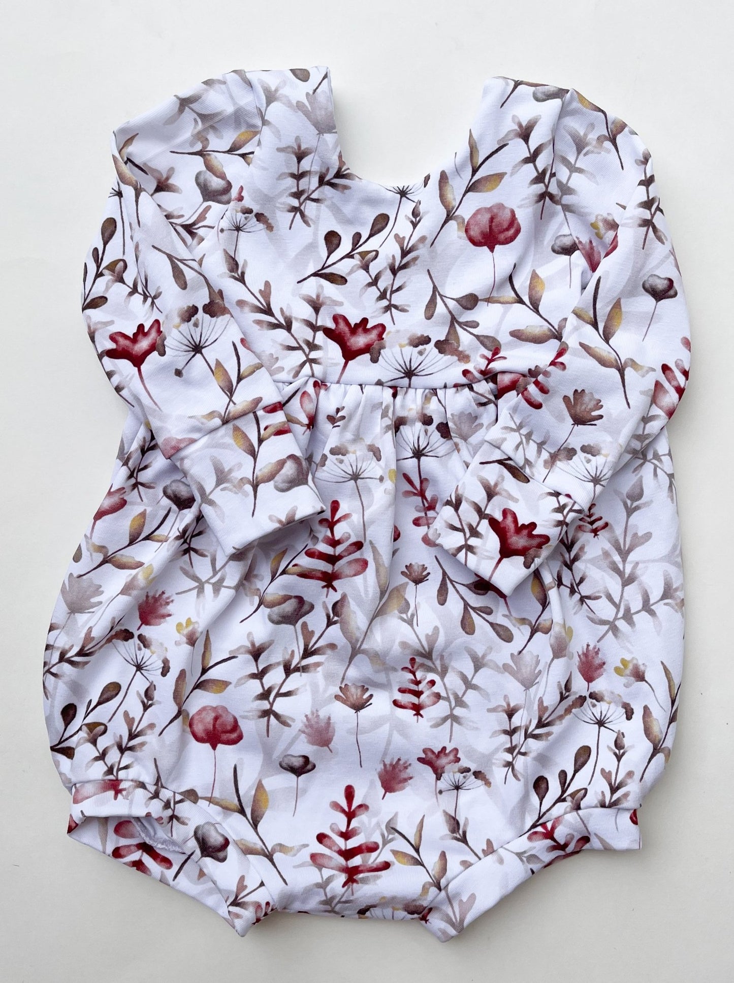 RTS Floral Romper - Mommy&BBoutique