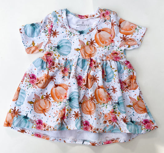 RTS Girl’s Fall Pumpkins Top - Mommy&BBoutique