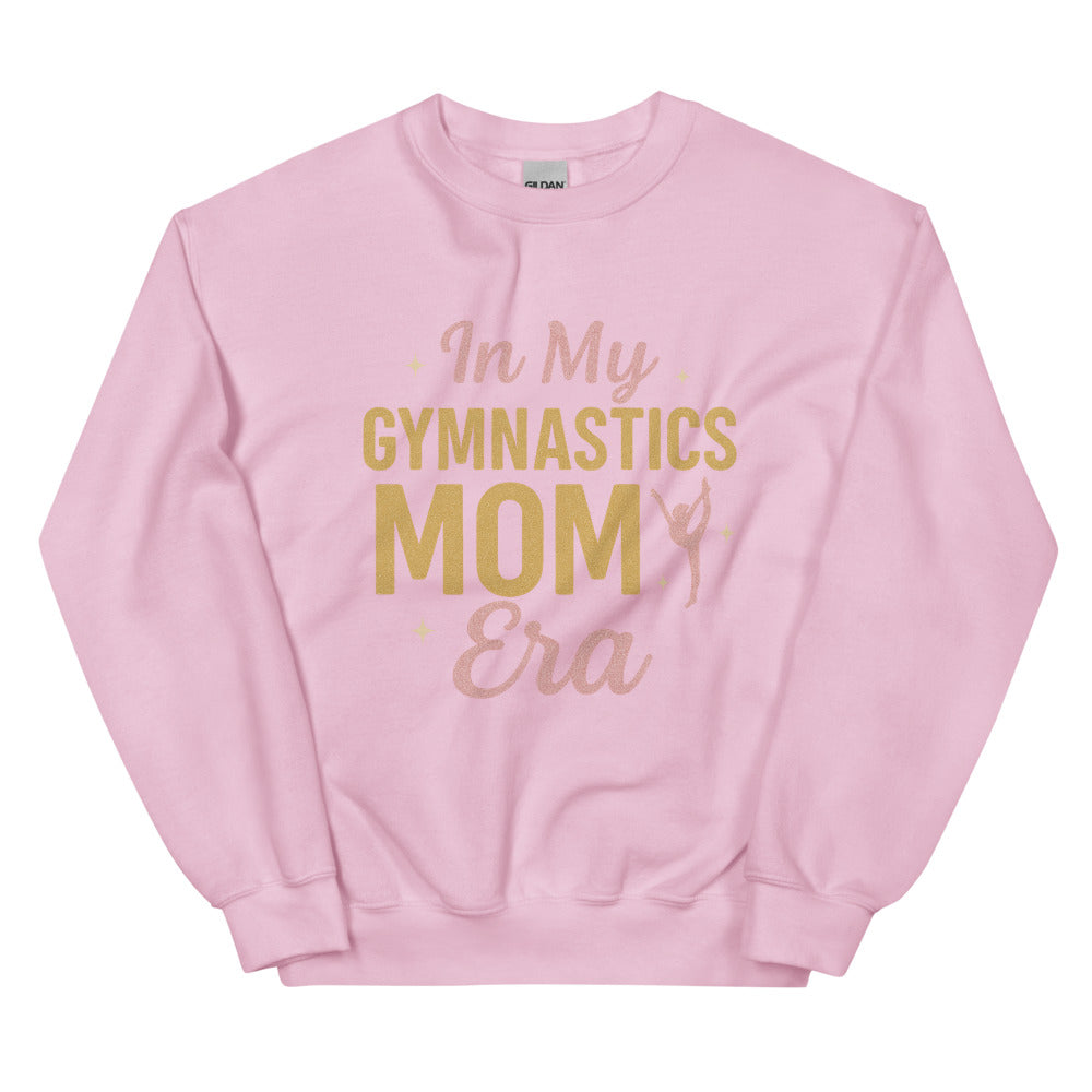 In My Gymnastics Mom Era crewneck in Light Pink — Moore Minis