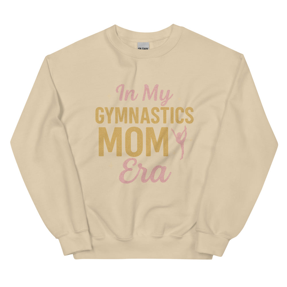 In My Gymnastics Mom Era crewneck in Sand — Moore Minis