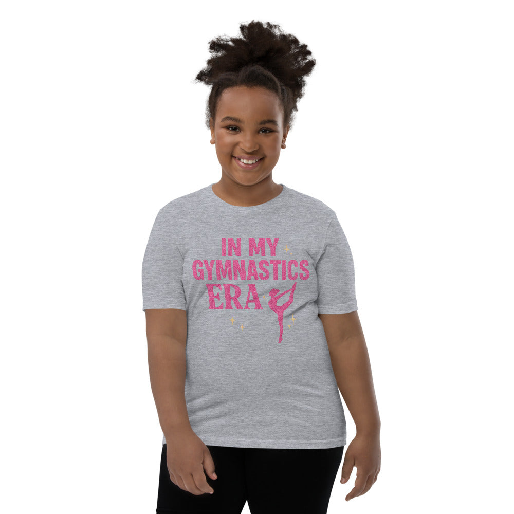 In My Gymnastics Era girls shirt in Athletic Heather — Moore Minis